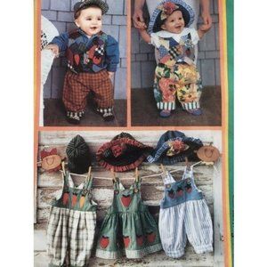k.p. kid's & co Little Sprouts Wardrobe 1994 Pattern Sizes 6M-4T